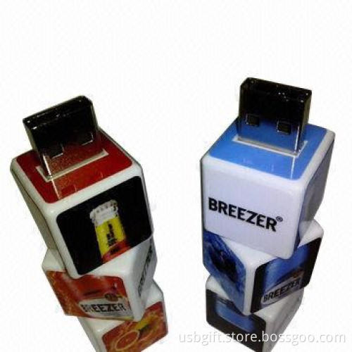 USB flash drive, 2GB memory capacity, customized logos welcomed, promotional gift